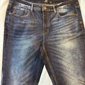 Preowned Men's True Indigo Slim Tapered Stretch Jean Size 36x32